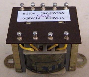 Power Transformers - Steel, 5x4x3 Cm, 30w, 220v Input | High Efficiency, Compact, Durable, Reliable, Low Losses, Safety Features