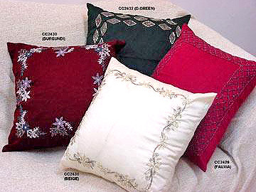 Beaded Cushion Cover
