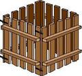 Wooden Bin Pallet
