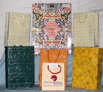 Bags made with Hand from handmade paper/ mill made paper