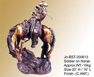 Soldier on Horse