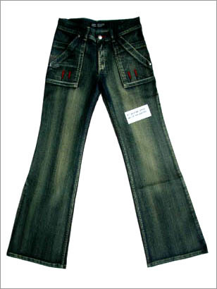 Laser Print Denim