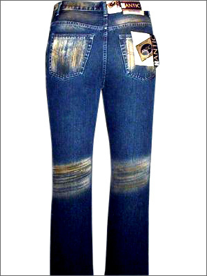Color Spray on Denim
