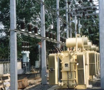 Immersed Power Transformer