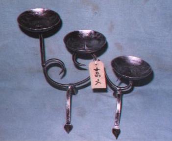 Iron Candle Pillar Holder