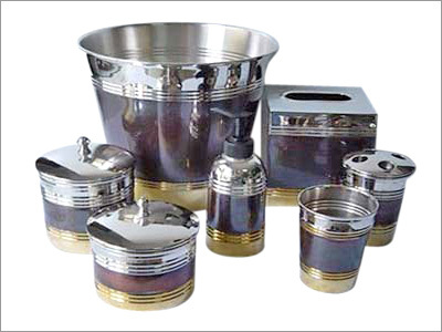 Crafted Metal Bucket & Boxes