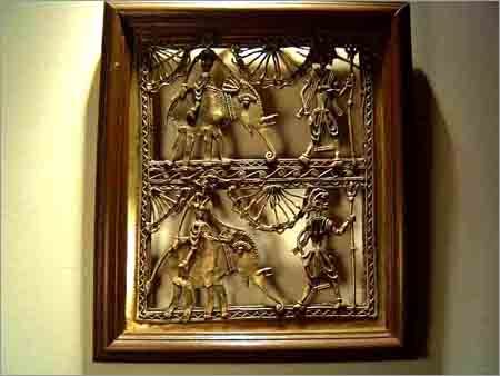 Brass Frames sculpted by lost wax method