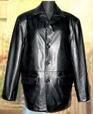 Men Coat (Leather - Lamb Nappa)