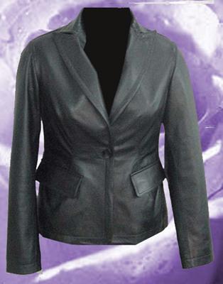 Ladies Blazer (Leather - Lamb Nappa)