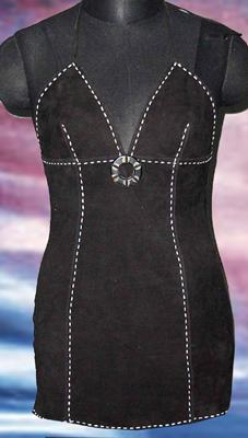 Ladies Dress (Leather - Goat Suede)