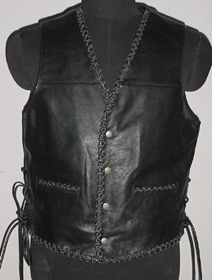 Men Vest With W/Stitch 