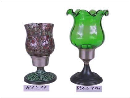 Brass Hurricane Lamps