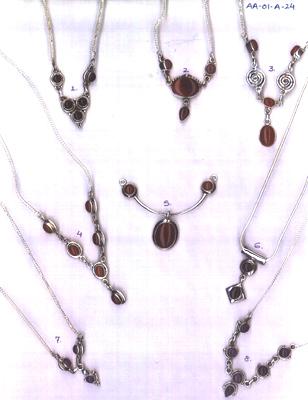 Necklaces Studded with Gemstones