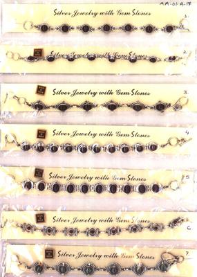 Bracelets studded with Gemstones