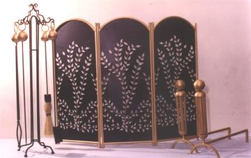 Fire Screen & Wrought Iron Handicraft