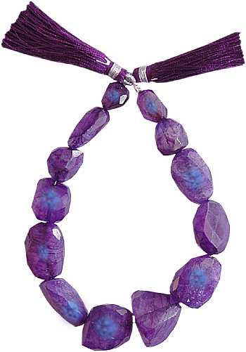 Big Stone Purple Moon Stone String