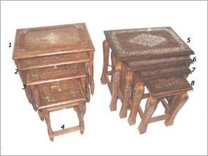 Set of Three Tables