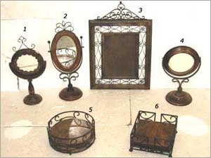 Mirror Frames and Trivets