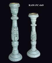 Wooden Candle Holder