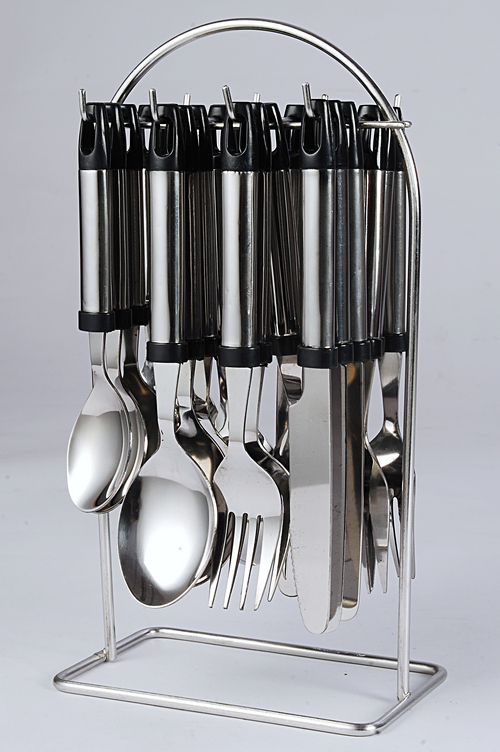 24Pcs Stainless Steel Cutlery Set