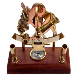 SEXTANT WITH PEN HOLDER