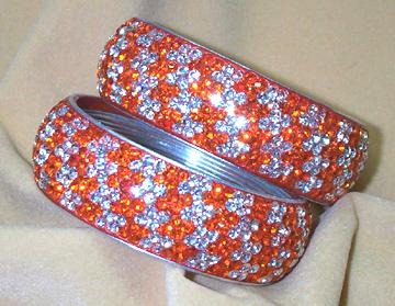 Bangles with Lac Work