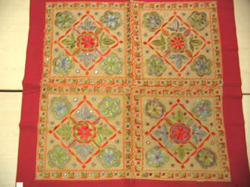 New Star Embroidered Wall Hanging