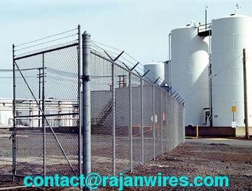 Chainlink & Barbed Wire Fence
