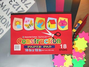 Construction Paper Pad