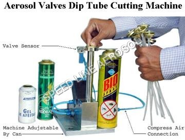 Diptube Cutting Machine