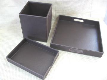 A 4 size paper tray and dust bin