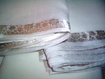 Chiffon Jari Border Sarees