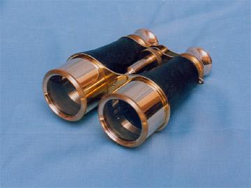 Binocular 6 inch with leather.