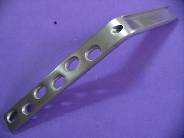 Orthopaedic Instruments & Implants - Stainless Steel, 10x5cm, Curved Shape | Biocompatible, Durable, Easy Use, Lightweight, Precise Fit, Sterile, Strong, Polished Finish, 6 Holes, ETO Sterilization, 50g