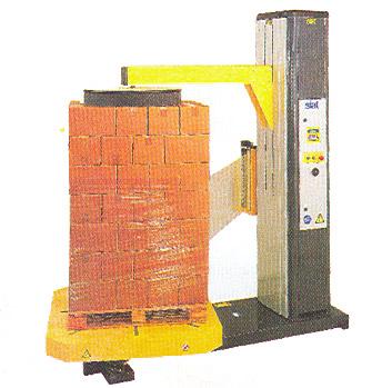 Fully automatic strech wrapping machine