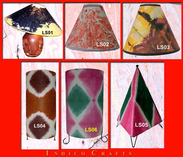 Paper crafted Lampshade