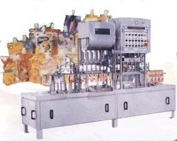 Self Spout Pouch Type Automatic Filling & Capping Machine
