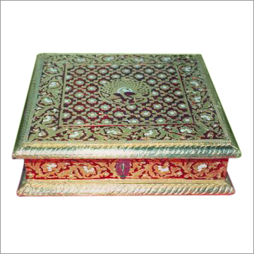 Red and Gold Meena Box