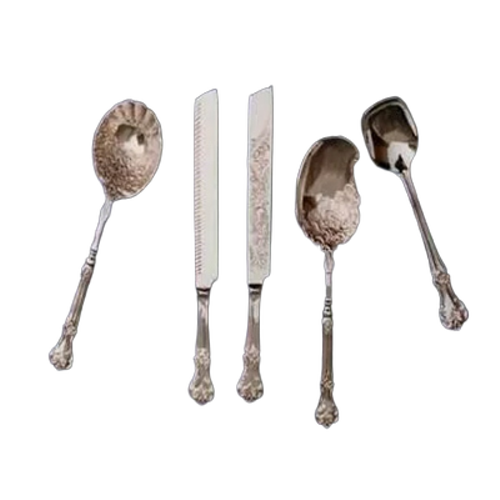 Brass Silver plated Server