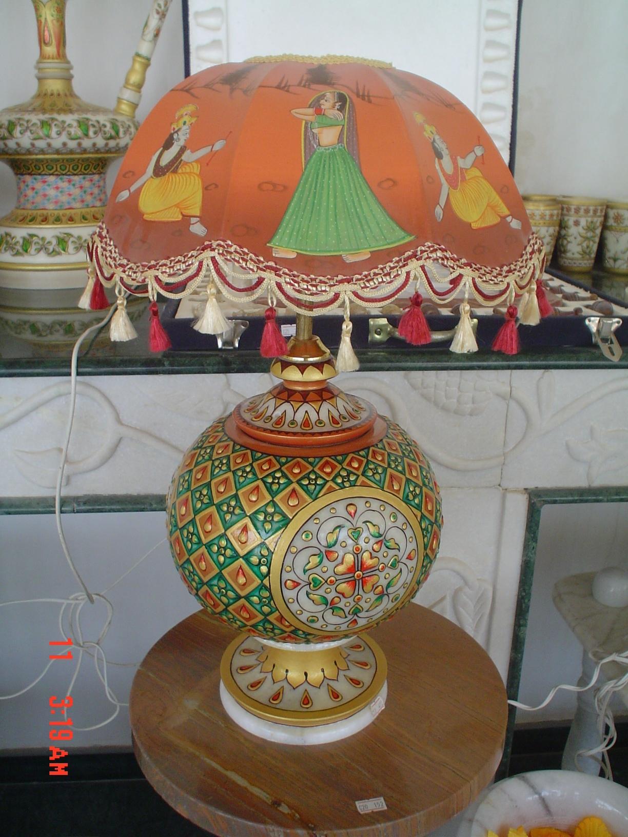 Marble lamp
