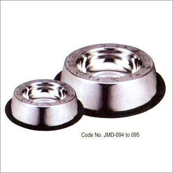 Pet Bowls - Stainless Steel, Varies by Size, Silver | Dishwasher Safe, Durable Material, Elevated Design, Non-Slip Base, Rust Resistant