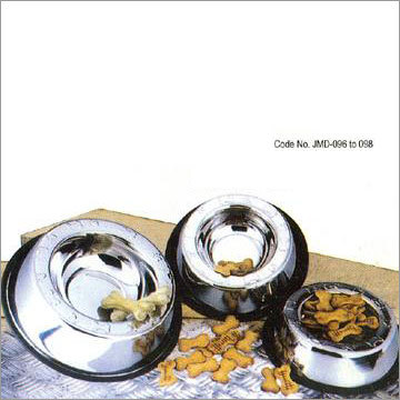 Pet Bowls - Stainless Steel, Multiple Sizes | Dishwasher Safe, Durable, Raised Design, Non-Slip Base, Polished Finish, Easy Clean, Rustproof, Stylish