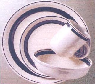 Porcelain, Melamine & Ceramic Tableware - Porcelain, Melamine; Varying Sizes, White | Durable, Stackable, Scratch Resistant, Microwave & Dishwasher Safe