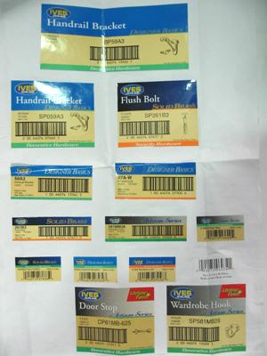 Barcoded Stickers