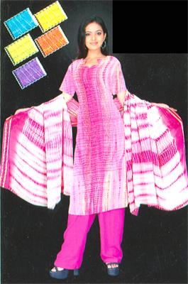 Synthetic fabrics (Georgette satin jacquards)
