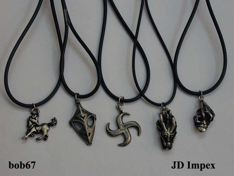 Horse, Skull Pendants - Metal Alloy, 20-30 mm, Silver | Lead-Free, Stylish, Durable, Unique