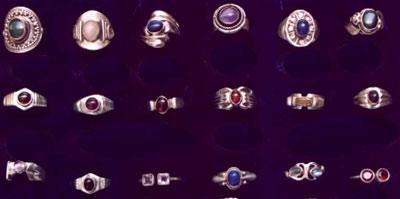 Semi Precious Stone Rings