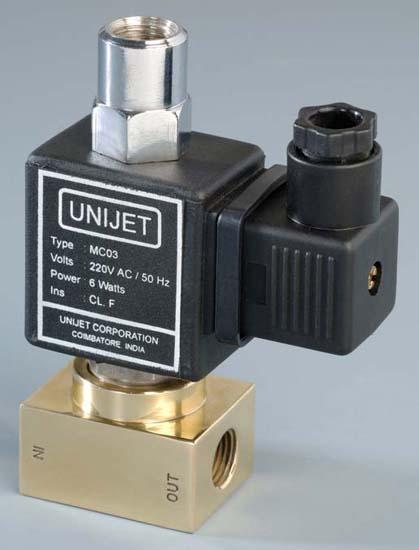 HIGH PRESSURE SOLENOID VALVE
