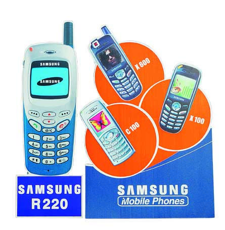 Samsung Sunpac Cutout with Stand