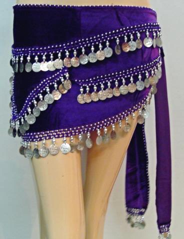 COIN HIP SCARF